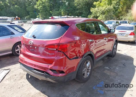 2017 Hyundai Santa Fe Sport 2.4L из США, поврежденный, VIN 5XYZT3LB6HG432143